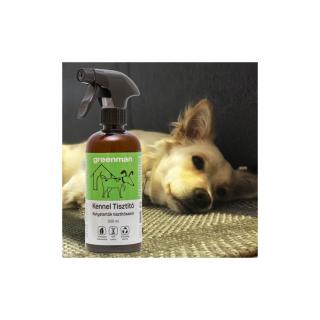 Baktériumkultúrás fekhely és kutyaól szagtalanító spray 500 ml, Greenman