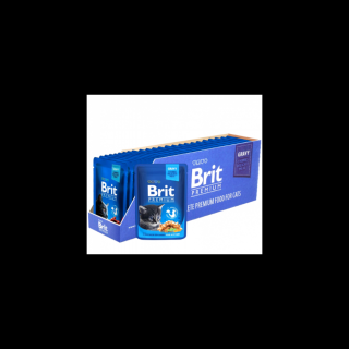 BRIT PREMIUM CAT CHICKEN CHUNKS FOR KITTEN ALUTASAKOS 24x100gr