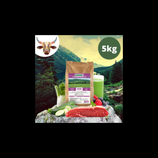 CanisAlpha Wolfskonzept hidegen sajtolt monoprotein száraztáp kutyáknak 5 kg - MARHA