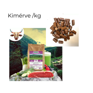 CanisAlpha Wolfskonzept hidegen sajtolt monoprotein száraztáp kutyáknak MARHA - kimérve 1 kg