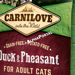 Carnilove Cat Adult Duck  Pheasant Hairball Control - Kacsa és Fácán Hússal 6kg