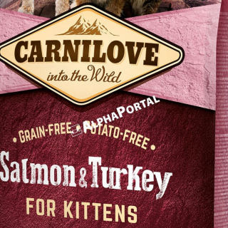 Carnilove Cat Kitten Salmon  Turkey – Healthy Growth - Lazac és Pulyka Hússal 6kg