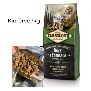 Carnilove Dog Adult DuckPheasant - KacsaFácán szárazeledel - kimérve 1 kg