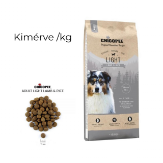 Chicopee CNL Light Lamb  Rice szárazeledel - kimérve 1 kg