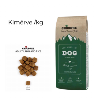 Chicopee Pro-Nature Line Adult Lamb  Rice szárazeledel - kimérve 1 kg