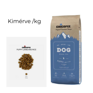 Chicopee Pro-Nature Line Puppy Lamb  Rice - kimérve 1 kg