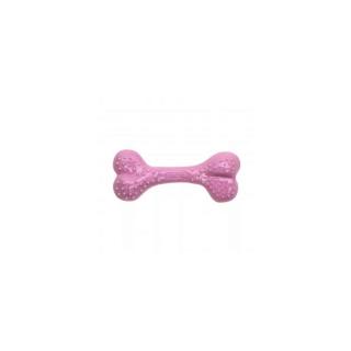 Comfy Strawberry Dental Bone - fogtisztítós játék (csont) kutyák részére L rózsaszín