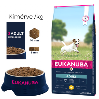 Eukanuba Adult Small Breed Chicken szárazeledel - kimérve 1 kg