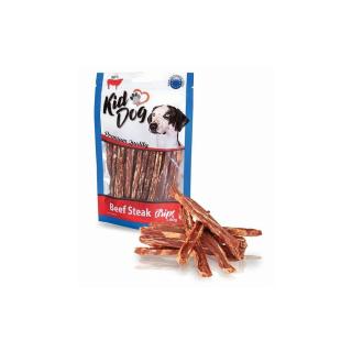 KidDog Beef Steak in strip - jutalomfalat (marha) kutyák részére (80g)