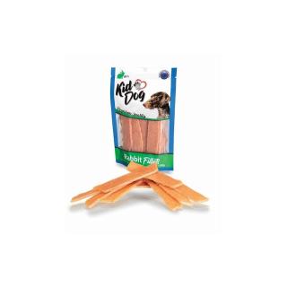 KidDog Rabbit Fillets - jutalomfalat (nyúlhús) kutyák részére (80g)