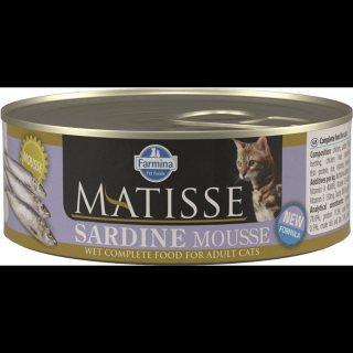 Matisse Cat konzerv Mousse Szardínia 85g