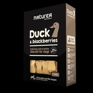 Naturea Biscuit Kacsahús  Feketeszeder Keksz Kutyáknak 1x140 gr