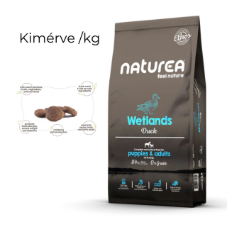 Naturea ETHOS Wetlands Free Range Duck - Hipoallergén Kutyatáp kölyök és felnőtt kutyáknak  - kimérve 1 kg