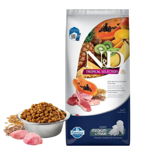 ND Tropical Selection Dog Lamb Puppy medium/maxi szárazeledel 10 kg