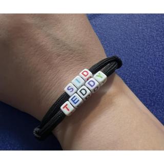 Paracord gazdi karkötő 1 vagy 2 névvel