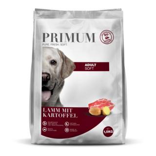 PRIMUM SOFT bárány burgonyával félnedves eledel kutyáknak 1,5 kg
