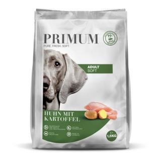 PRIMUM SOFT csirke burgonyával félnedves eledel kutyáknak 1,5 kg