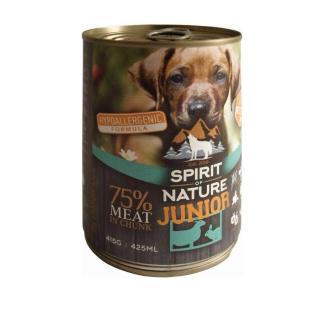 Spirit of Nature Dog konzerv Junior Bárányhússal és nyúlhússal 415gr - Hipoallergén