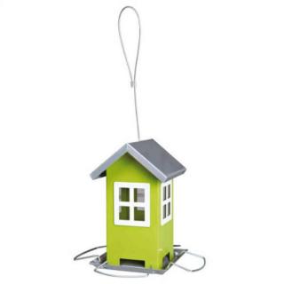 trixie Bird Feeder - vadmadár etető (ház forma, zöld) 19x20x19cm