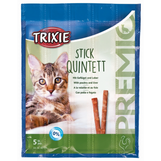 Trixie Jutalomfalat macskáknak Premio Quadro-Stick Csirke/máj 5x5gr