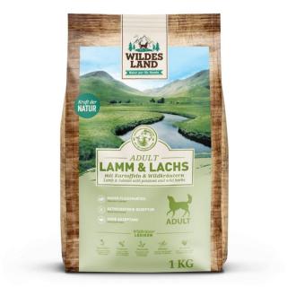 Wildes Land Bárány, lazac és burgonya fűszernövényekkel szárazeledel 1 kg