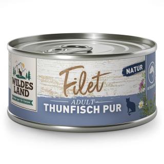 Wildes Land Filet tonhal PUR 80g