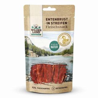 Wildes Land kacsamell csíkok kutya jutalomfalat 70g