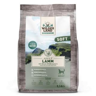 Wildes Land Soft Adult szárazeledel bárányhús rizzsel és vadon termő fűszernövényekkel 1,5 kg