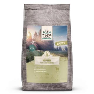 Wildes Land Soft Puppy szárazeledel csirkehús rizzsel és vadon termő fűszernövényekkel 5 kg
