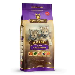 Wolfsblut Black Bird Puppy - Pulyka édesburgonyával 12,5 kg