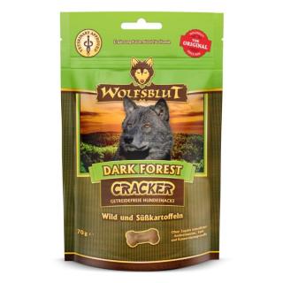 Wolfsblut Dark Forest Cracker - vad édesburgonyával 70 gr