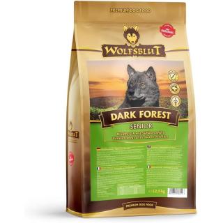 Wolfsblut Dark Forest Senior - Vad édesburgonyával 12,5 kg