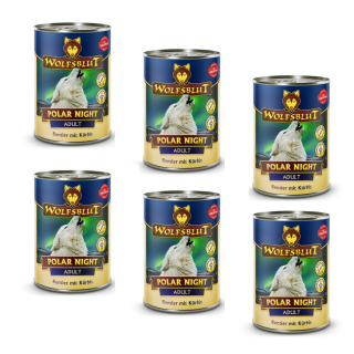 Wolfsblut Polar Night Adult - rénszarvas tökkel 6x395 g