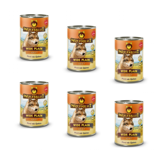 Wolfsblut Wide Plain quinoa Adult - ló kinoával 6x395 g