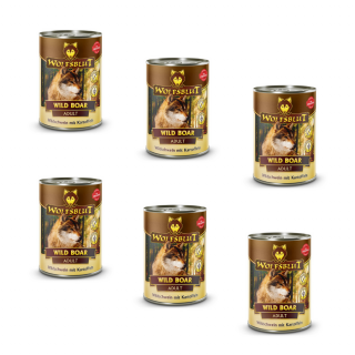 Wolfsblut Wild Boar Adult - vaddisznó burgonyával 6x395 g