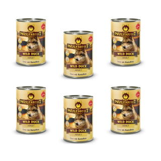 Wolfsblut Wild Duck Adult - kacsa burgonyával 6x395 g