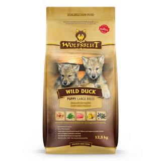 Wolfsblut Wild Duck Large Breed Puppy - Kacsa burgonyával 12,5 kg