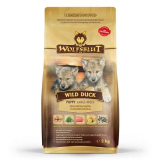 Wolfsblut Wild Duck Large Breed Puppy - Kacsa burgonyával 2 kg