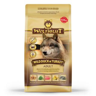 Wolfsblut Wild Duck  Turkey - Kacsa és Pulyka 500 gr