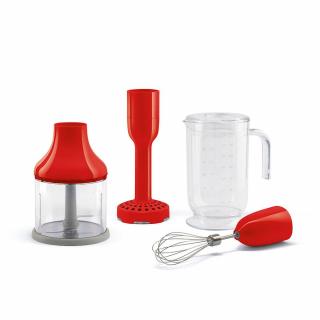SMEG BOTMIXER, 50-es évek retro design,piros, kiegészítő