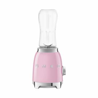 SMEG EGYSZEMÉLYES TURMIXGÉP, 50-es évek retro design, 0,6 liter, 300 W, 2 fokozat, rózsaszín
