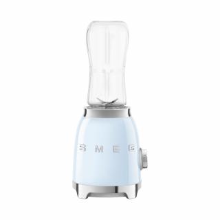SMEG EGYSZEMÉLYES TURMIXGÉP, 50-es évek retro design, 0,6 liter, 300 W, 2 fokozat, világoskék