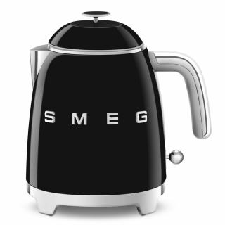 SMEG MINI VÍZFORRALÓ, 50-es évek retrodesign, 0,8 liter, 1400 W, fekete