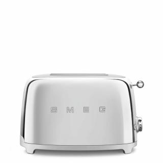 SMEG retro 2-szeletes kenyérpirító, fényes króm