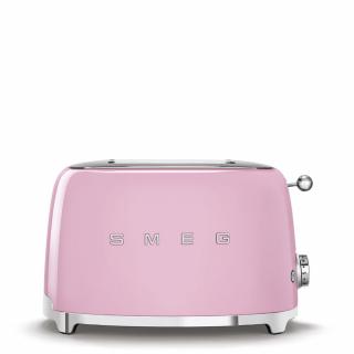 SMEG retro 2-szeletes kenyérpirító, rózsaszín