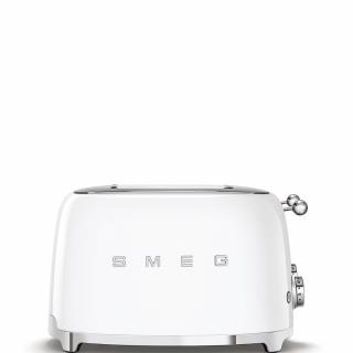 SMEG retro 2x2-szeletes kenyérpirító, fehér