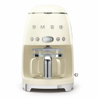 SMEG retro filteres kávéfőző, bézs