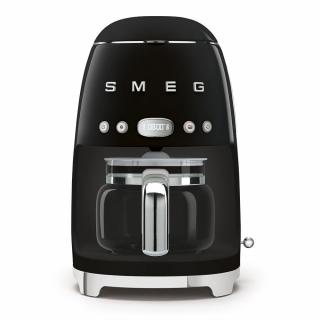 SMEG retro filteres kávéfőző, fekete