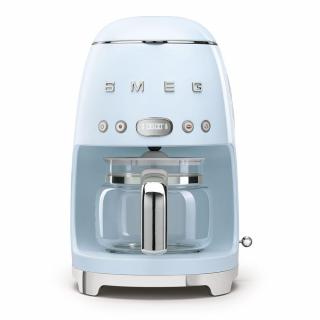 SMEG retro filteres kávéfőző, világoskék
