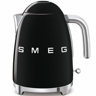SMEG retro vízforraló,3D logó, fekete
